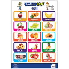 WALL CHART - FRUIT - MARLIN